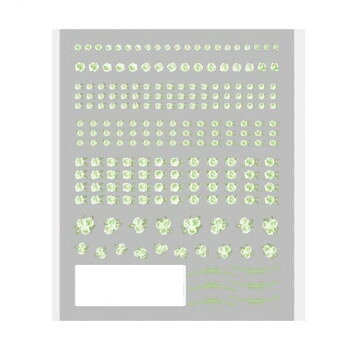 TSUMEKIRA(ツメキラ) ネイルシール es effrontee 小花 グリーン ES-SFL-006 化粧品 ハンドケア