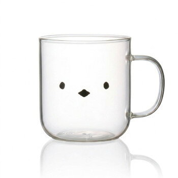 大塚硝子 シマエナガ・耐熱マグ 49P168 家事用品 食器