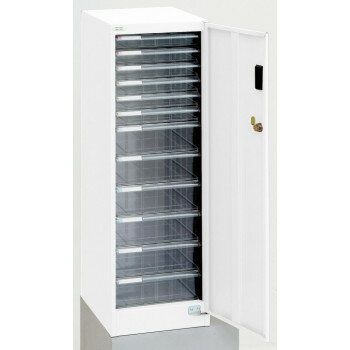 セキュリティフロアケースA4・浅6深6段 AF-SH12 95418 家具/収納 オフィス収納