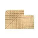 クロバー アイロン定規 150×100mm 25-057 その他ライフグッズ(趣味) 手芸・クラフト・生地