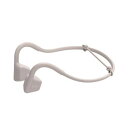 ナガオカ movio Bluetooth 骨伝導イヤホン ActiBone2 ベージュ M315BONEBE 1個【日時指定不可】