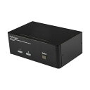 StarTech.com 2ポートデュアルDisplayPort対応 KVMスイッチ SV231DPDDUA 1台(2)