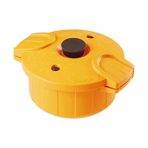 電子レンジ圧力鍋2.3l 極み味 イエロー 4144-050