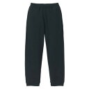 肌触りにこだわった「裏起毛」スウェットパンツ CB5624 ブラック Lサイズ【日時指定不可】
