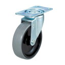 (まとめ) TRUSCO台車用キャスター Φ100 ナイロン車ステン金具 自在 TYSUSSG-100NU 1個 【×3セット】【日時指定不可】