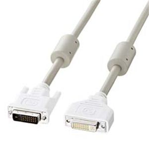 サンワサプライ DVI延長ケーブル（デュアルリンク、2m）