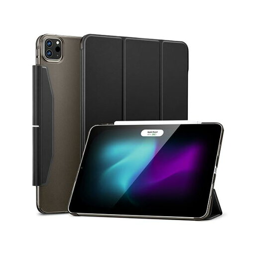 ESR ASCEND ウルトラスリムケース for 11インチiPad Pro (M4) ブラック ES26782 ESR ASCEND ウルトラスリムケース for 11インチiPad Pro (M4) ブラック ES26782