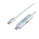 ナカバヤシ ミヨシUSB-Cポート搭載USB PD充電ケーブル ホワイト UPD-H32W 1本|詳細画像