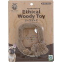 (まとめ) エシカルメイト ウッディトイ リーフリング (ペット用品・犬用) 【×2セット】(4)