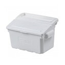 サンワサプライ3段式ワゴン用蓋付きサイドBOX 小 ホワイト CART-FA3ST2W 1個 (ワゴン別売り)【日時指定不可】