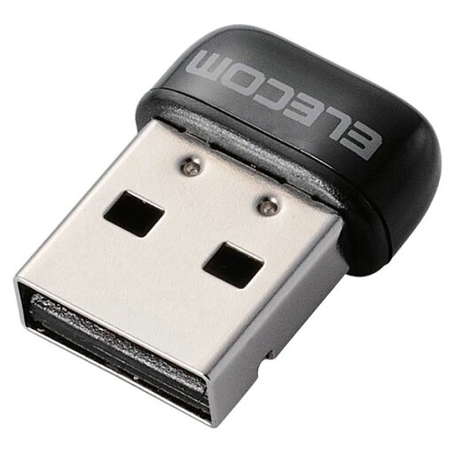 エレコム 無線LANアダプタ/433Mbps/11ac/ブラック WDC-433SU2M2BK エレコム 無線LANアダプタ/433Mbps/11ac/ブラック WDC-433SU2M2BK