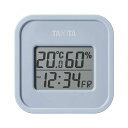 タニタ デジタル温湿度計(小型) ブルーグレー 22422208