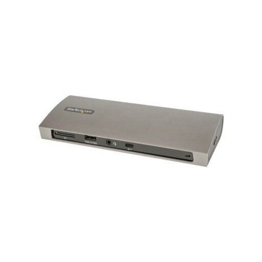 StarTech.com ドッキングステーション ブラック&グレー TB4CDOCK 1台 StarTech.com ドッキングステーション ブラック&グレー TB4CDOCK 1台