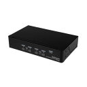 StarTech.com 4ポートDisplayPort KVMスイッチ ブラック SV431DPUA 1台【日時指定不可】(2)