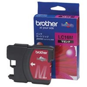 (業務用8セット) brother ブラザー工業 インクカートリッジ 純正 【LC16M】 マゼンタ 【日時指定不可】 (業務用8セット) brother ブラザー工業 インクカートリッジ 純正 【LC16M】 マゼンタ 【日時指定不可】