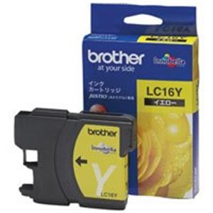 (業務用8セット) brother ブラザー工業 インクカートリッジ 純正 【LC16Y】 イエロー(黄) 【日時指定不可】 (業務用8セット) brother ブラザー工業 インクカートリッジ 純正 【LC16Y】 イエロー(黄) 【日時指定不可】