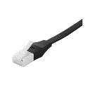 (まとめ) バッファローツメの折れないLANケーブル カテゴリー6a ストレート フラットタイプ ブラック 2.0m BSLS6AFU20BK 1本 【×2セット】|詳細画像