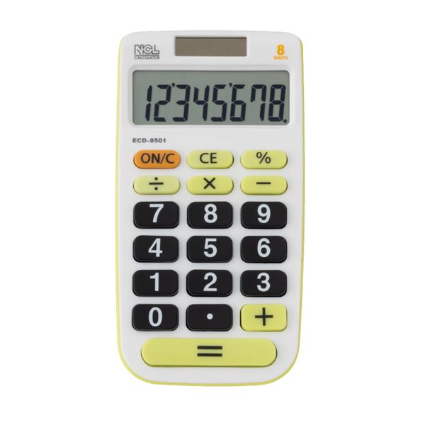 (まとめ) デスクトップ電卓 大型キータイプS ECD-8501G 【×3セット】【日時指定不可】