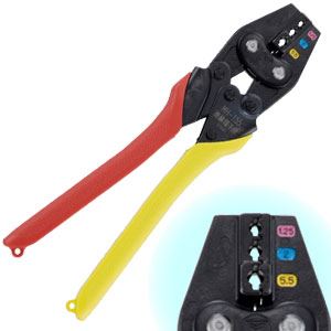 ハンドプレス【絶縁被覆付圧着端子・スリーブ用】 マーベル MH-155