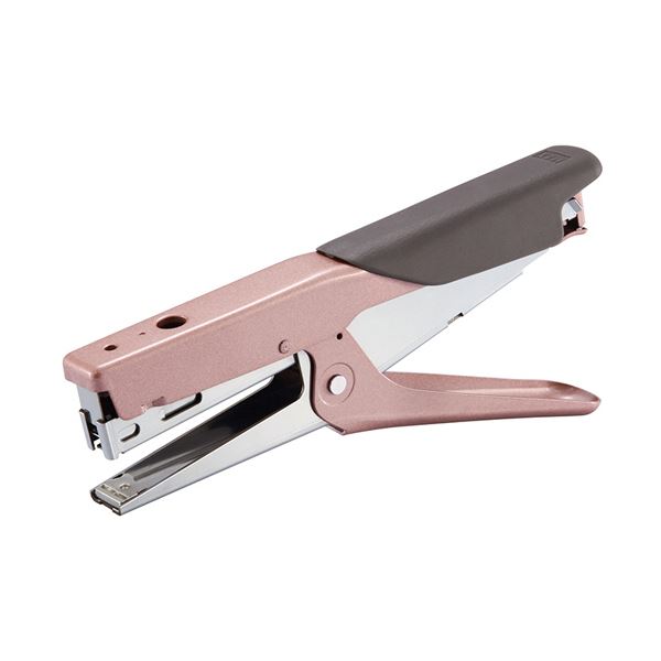 マックス軽とじプライヤーホッチキス ローズゴールド HP-50L 1個