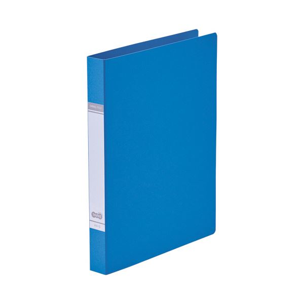 （まとめ）TANOSEE環境にやさしいDリングファイル A4タテ 2穴 120枚収容 背幅32mm ブルー 1冊【×5セット】