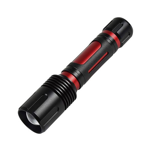 日動工業 充電式フォーカスLEDライト アンタレス ブラック×レッド NICHIDO-SL-20F-CH