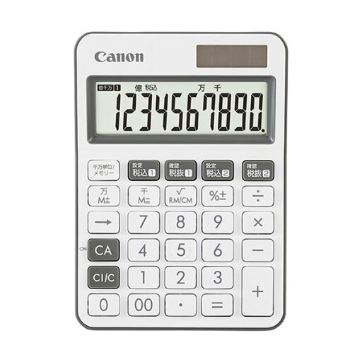 キヤノン 電卓ミニ卓上モデル LS-105WUC-CH 10桁 チャコール 2306C006 1台【日時指定不可】 キヤノン 電卓ミニ卓上モデル LS-105WUC-CH 10桁 チャコール 2306C006 1台【日時指定不可】