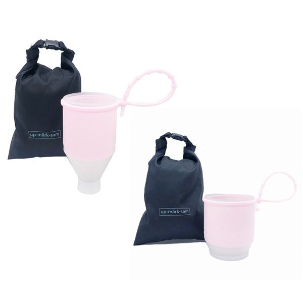 ビヨーンdo傘カバー takenoco 長傘用/折りたたみ傘用 セット ピンク×ピンク【日時指定不可】