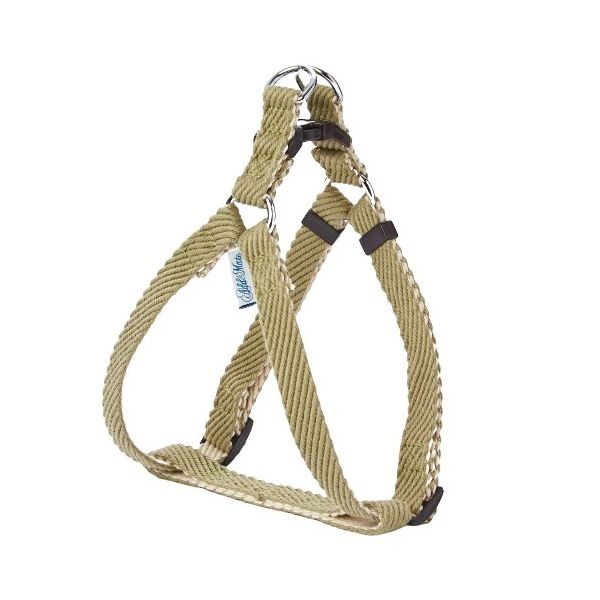 ■サイズ・色違い・関連商品■SS ベージュ■S ベージュ■M ベージュ■L レッド■L ブルー■L グリーン[当ページ]■L ベージュ■商品内容ワンタッチで装着できるバックルを採用した犬用胴輪です。独特のふんわりとした色合いで凹凸感が魅力的でかわいい。やわらかい素材感のあるファッション生地。抗菌加工生地を使用。■商品スペック■商品使用時サイズ：約幅260×高さ320×奥行30■個装サイズ 幅×高さ×奥行(mm)：約260×320×30■個装_重量(g)：約210■材質/素材：ポリエステル■原産国または製造地：中国■適応サイズ(胴囲)：約55〜90cm■適応体重：約〜35kg【適応種】大型犬用【キャンセル・返品について】・商品注文後のキャンセル、返品はお断りさせて頂いております。予めご了承下さい。【特記事項】・商品パッケージは予告なく変更される場合があり、登録画像と異なることがございます。■送料・配送についての注意事項●本商品の出荷目安は【1 - 5営業日　※土日・祝除く】となります。●お取り寄せ商品のため、稀にご注文入れ違い等により欠品・遅延となる場合がございます。●本商品は仕入元より配送となるため、沖縄・離島への配送はできません。