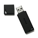 (まとめ) バッファローUSB2.0 どっちもUSBメモリー 64GB ブラック RUF2-KR64GA-BK 1個 【×3セット】(2)