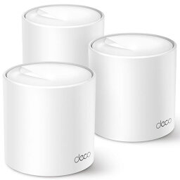 TP-LINK AX3000 メッシュWi-Fiシステム(3台セット) Deco X50(3-pack)(JP)