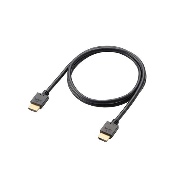エレコム ハイスピードHDMI(R)ケーブル CAC-HD14EBK3シリーズ 1m CAC-HD14E10BK3