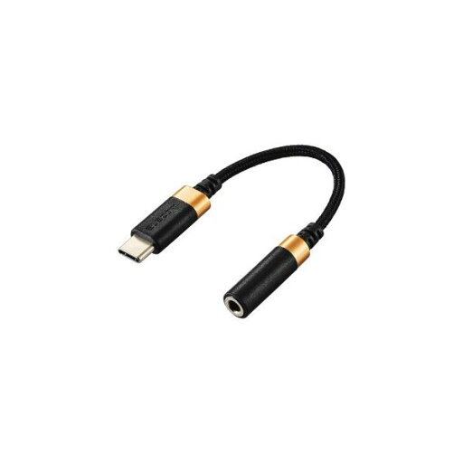 エレコム USB Type-C(TM) - φ3.5mm変換ケーブル(高耐久) ブラック MPA-C35DSBK エレコム USB Type-C(TM) - φ3.5mm変換ケーブル(高耐久) ブラック MPA-C35DSBK