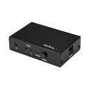StarTech.com 2入力1出力対応 HDMIディスプレイ切替器セレクター ブラック VS221HD20 1台【日時指定不可】(2)