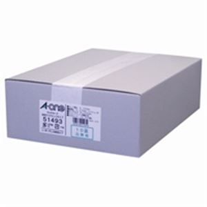 エーワン マルチカード/名刺用紙 【A4/10面 300枚】 クリアエッジタイプ 両面印刷可 51493