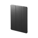 サンワサプライ iPad Pro 13型(M4/2024)用ソフトレザー調ケース ブラック PDA-IPAD2007BK 1個【日時指定不可】