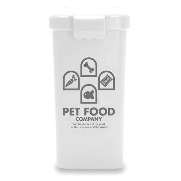 ■商品内容ペットフード、おやつを袋ごと保存できる便利なボックスです。・3〜4kgまで入ります。・湿気・ニオイ防止パッキン付き・ペットフードスコップ付き■商品スペック■商品使用時サイズ：約W180×D330 ×H340mm■個装サイズ 幅×高さ×奥行(mm)：約××■個装_重量(g)：約■材質/素材：本体・フタ・取手：ポリプロピレンフードスコップ：AS樹脂■原産国または製造地：日本【キャンセル・返品について】・商品注文後のキャンセル、返品はお断りさせて頂いております。予めご了承下さい。【特記事項】・商品パッケージは予告なく変更される場合があり、登録画像と異なることがございます。■送料・配送についての注意事項●本商品の出荷目安は【1 - 5営業日　※土日・祝除く】となります。●お取り寄せ商品のため、稀にご注文入れ違い等により欠品・遅延となる場合がございます。●本商品は仕入元より配送となるため、沖縄・離島への配送はできません。