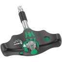 WERA ヴェラ 差込角1/4DR T型 ラチェットドライバーハンドル 軸長45mm ギア数80 023460 工具 ツール DIY 作業工具 道具【日時指定不可】