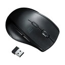 (まとめ)サンワサプライ 静音ワイヤレスブルーLEDマウス(5ボタン・左手用) ブラック MA-WBL164BK 1個【×3セット】(2)