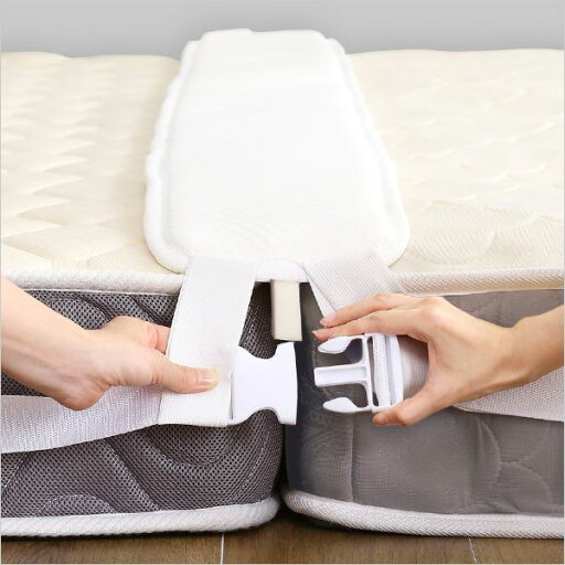 すきまパッド付き マットレスバンド 寝具 約20×20×8cm ホワイト 速乾性 通気性抜群 ベッドルーム 寝室【代引不可】 すきまパッド付き マットレスバンド 寝具 約20×20×8cm ホワイト 速乾性 通気性抜群 ベッドルーム 寝室【代引不可】