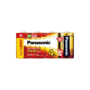 (まとめ)Panasonic パナソニック アルカリ乾電池 金 単1形(4本) LR20XJ/4SW 【×5セット】 (まとめ)Panasonic パナソニック アルカリ乾電池 金 単1形(4本) LR20XJ/4SW 【×5セット】