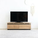 テレビボード テレビ台 約幅117cm ナチュラルオーク 日本製 モダンデザイン ローボード インテリア家具 TV台 TVボード【日時指定不可】(3)