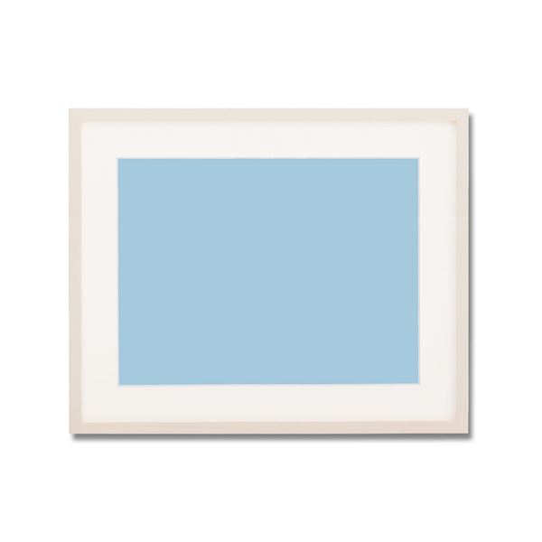 〔 軽量 水彩額 〕 水彩額F10 ホワイト 縦横兼用 色あせを防ぐUVカットアクリル・マット付き 絵画 額 額縁 フレーム