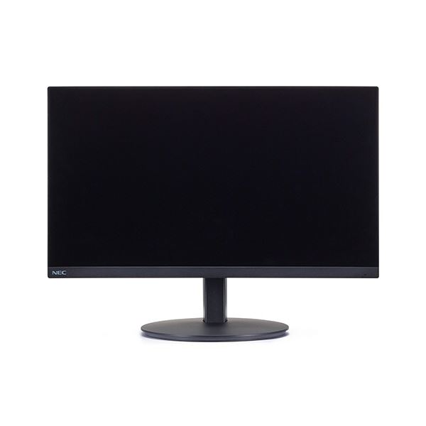 NEC21.5型3辺狭額縁VAワイド液晶ディスプレイ ブラック LCD-AS224F-BK 1台【日時指定不可】