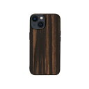 Man  Wood VR؃P[X for iPhone 14 Plus Ebony wʃJo[^ I23638i14M