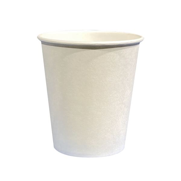 （まとめ） ファーストレイト ホワイトカップロースタッキング仕様 無地 150ml（5オンス） FR-5371 1パック（1000個） 【×3セット】