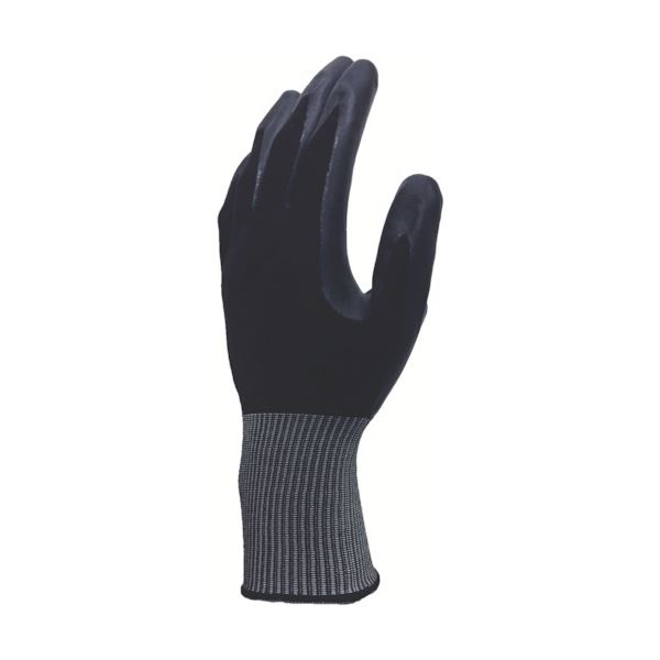 〔まとめ〕 ミドリ安全 COVERWORK 水に濡れても滑りにくい ニトリル背抜き手袋 FT-3335-3P L 1パック (3双) 〔×2セット〕