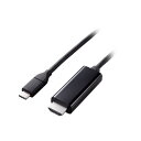 GR USB Type-C(TM)pHDMIfϊP[u(炩^Cv) MPA-CHDMIY30BK