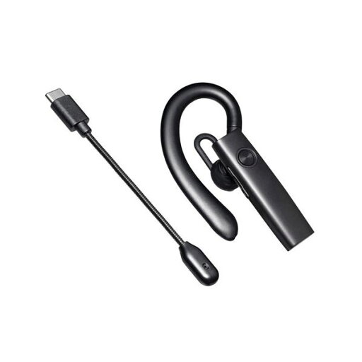 サンワサプライ Bluetoothヘッドセット(外付けマイク付き) MM-BTMH61BK サンワサプライ Bluetoothヘッドセット(外付けマイク付き) MM-BTMH61BK
