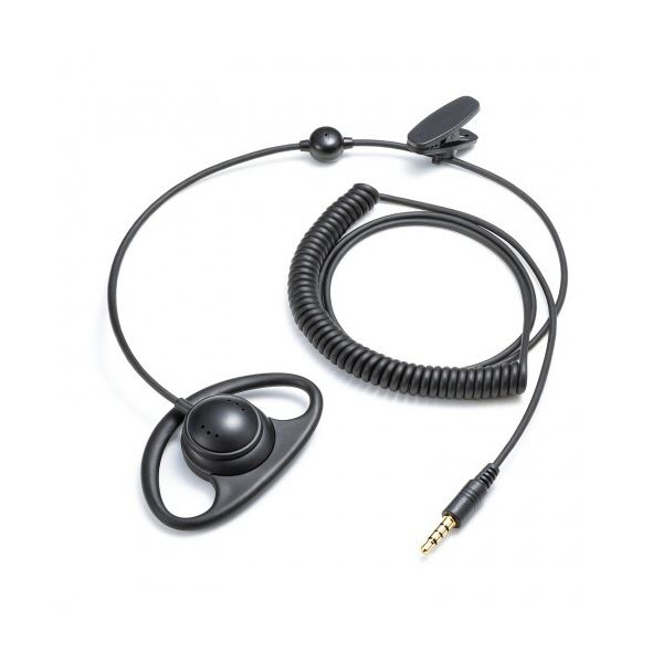 サンワサプライワイヤレスガイド用ヘッドセット(MM-WGS4用) MM-WGS4-HS1 1個【日時指定不可】